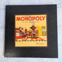 
              Monopoly Nostalgia Wooden Edition Board Game Vintage 2003 Complete
            