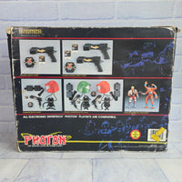 
              Photon Electronic Phaser Target Game Entertech 1986 In Box Working - Video
            