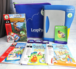 Leapfrog Leap Pad Plus Writing Bundle With Games Books + Carry Case