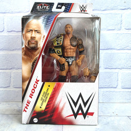 The Rock WWE Elite Collection Action Figure Top Picks WWE Champion - New In Box