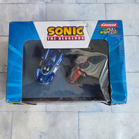 
              Sonic The Hedgehog + Shadow Pull Back Racer Carrera - New In Box
            