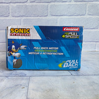 
              Sonic The Hedgehog + Shadow Pull Back Racer Carrera - New In Box
            