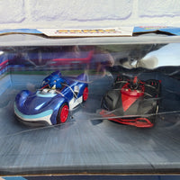 
              Sonic The Hedgehog + Shadow Pull Back Racer Carrera - New In Box
            