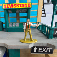 
              Spiderman Daily Bugle Nano Scene Play Set + Figures Bundle Miles Morales Carnage
            