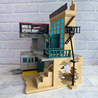 
              Spiderman Daily Bugle Nano Scene Play Set + Figures Bundle Miles Morales Carnage
            