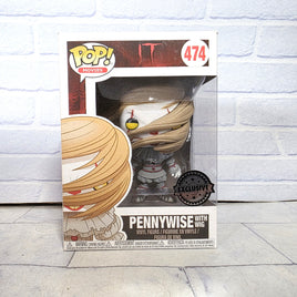 Pennywise With Wig Funko Pop 474 IT Clown Exclusive  Great condititon!
