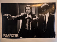 
              Pulp Fiction Movie Poster Large A3 Vintage 2007 Miramax Vincent Jules
            