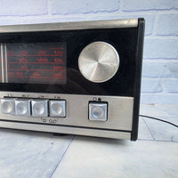 
              Vintage Ferguson 3196 Radio Alarm Clock FM Bookshelf Stereo
            