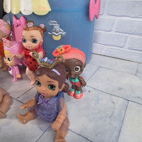 
              Baby Born Bundle Suprise Baby Bottle House Play Set + Dolls + Unicorn
            