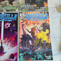 
              Godzilla Legends Comic Bundle IDW Rodan Titanosaurus Hedorah Kumonga Rare
            
