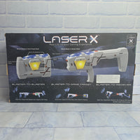 
              Laser X Double Morph Blasters Laser Tag Blaster and Chest Sensor - New In Box
            
