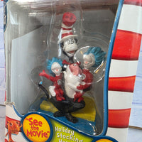
              Cat In The Hat Christmas Holiday Stocking Hanger Vintage 2003 - New In Box
            