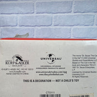 
              Cat In The Hat Christmas Holiday Stocking Hanger Vintage 2003 - New In Box
            