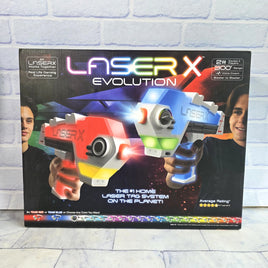 Laser X Evolution 2 Player Laser Tag Shooting Game - New In Box - Custom Colour!