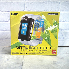 Digimon Vital Bracelet + Dim Card Version White Bandai - New Sealed