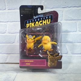 Pokemon Detective Pikachu & Psyduck Figure Set Movie Pack - Rare - New Sealed