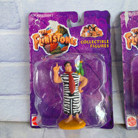 
              Flintstones Collectible Figures Bundle Fred + Dictabird Barney Rubble 1994 - New
            