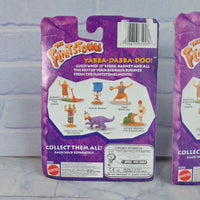 
              Flintstones Collectible Figures Bundle Fred + Dictabird Barney Rubble 1994 - New
            