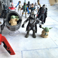 
              Star Wars Mission Fleet Figure Bundle + Razor Crest Mandalorian Grogu Tie Fighte
            