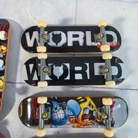 
              Tech Deck Bundle Vintage Display Case 13 World Industries Boards Flameboy Willy
            