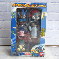 
              Pokémon Movie Kids Figure Set Vintage 2005 Mew Munchlax Lucario Regirock In Box
            