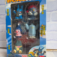 
              Pokémon Movie Kids Figure Set Vintage 2005 Mew Munchlax Lucario Regirock In Box
            