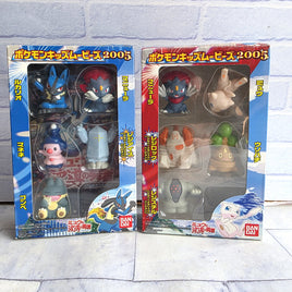Pokémon Movie Kids Figure Set Vintage 2005 Mew Munchlax Lucario Regirock In Box