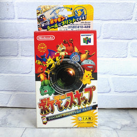Pokemon Snap N64 Japanese Complete In Box With Manual + Sticker Sheet inner Box