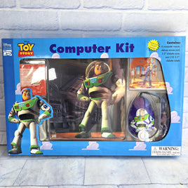 Toy Story Computer Kit Buzz Lighyear Mousepad Mouse Disney Purple  -  Vintage New