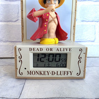 
              One Piece Luffy Alarm Clock Wanted Dead Or Alive Poster Japan Exclusive - Rare
            