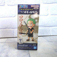 
              One Piece Roronoa Zoro World Collectable Figure Bandai Japan Kuji Exclusive  New
            