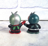 
              Kamen Rider Kids Bundle Masked Rider's Finger Puppets Bandai Vintage 1990s
            