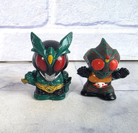 
              Kamen Rider Kids Bundle Masked Rider's Finger Puppets Bandai Vintage 1990s
            