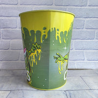 
              Ghostbusters Slimer Popcorn Bucket Frozen Empire 2024 Metal Can Bin
            