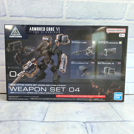 Armored Core Weapon Set 04 Option Parts Fires of Rubicon Bandai  Set 30MM - New