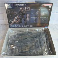 
              Armored Core Weapon Set 04 Option Parts Fires of Rubicon Bandai  Set 30MM - New
            