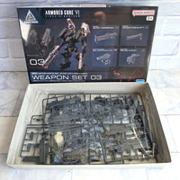 
              Armored Core Weapon Set 03 Option Parts Fires of Rubicon Bandai  Set 30MM - New
            