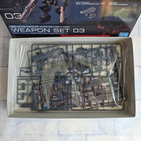 
              Armored Core Weapon Set 03 Option Parts Fires of Rubicon Bandai  Set 30MM - New
            