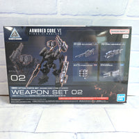 
              Armored Core Weapon Set 02 Option Parts Fires of Rubicon Bandai  Set 30MM - New
            