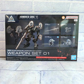 Armored Core Weapon Set 01 Option Parts Fires of Rubicon Bandai  Set 30MM - New