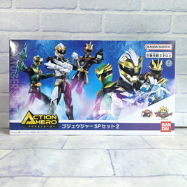Gozyuger Action Hero Figure Set SP Set 2 Sentai 6 BANDAI - New In Box - Japan