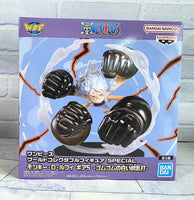 
              One Piece Gear 5 Luffy Figure Gum Gum Gatling World Collectable Figure - Japan
            