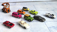 
              Micro Machines Mini Cooper Playset Bundle With Licensed Micros Ford Porsche GM
            