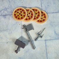 
              Teenage Mutant Ninja Turtles Pizza Van Bundle + Figures Shredder Rocksteady Beebop
            