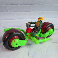 
              Teenage Mutant Ninja Turtles Shell Hog Bike Bundle With 4x Figures Rare
            