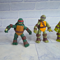 
              Teenage Mutant Ninja Turtles Shellraiser Bundle Truck Van Figures Pizza Thrower
            