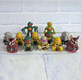Teenage Mutant Ninja Turtles Figure Bundle - Turtles Shredder Splinter 2014
