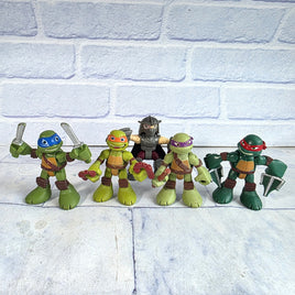 TMNT Half Shell Heroes Figure Bundle Donatello Raphael Michaelangelo Leonardo