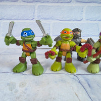 
              TMNT Half Shell Heroes Figure Bundle Donatello Raphael Michaelangelo Leonardo
            