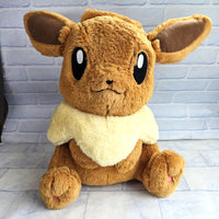 
              Pokemon Eevee Life Size Plush Japan Pokemon Center 2023 Fluffy Sitting Eevee
            